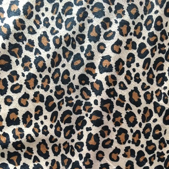leopard velvet fabric 2